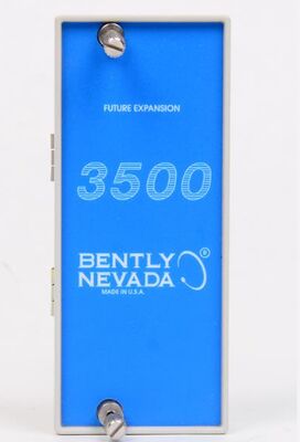 Bently Nevada 128277-01 3500 Series Compatible Future Expansion Ready PLC Blank Filler