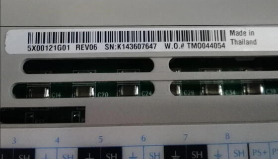 Westinghouse Emerson 5X00121G01 DeltaV I/O Backplane with 8-Slot Redundant Power Supply and Hot-Swap Functionality