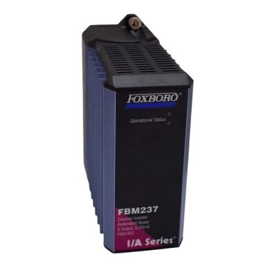 Foxboro FBM237 8-Channel Analog Output Module with Galvanic Isolation and HART Communication
