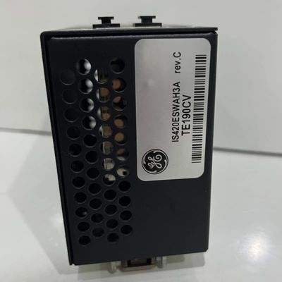 GE IS420ESWAH3A Industrial Ethernet Switch with Eight 10/100Base-TX Copper RJ45 Ports for Real-time Industrial Control