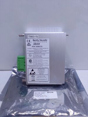 Bently Nevada 3500/15 Universal AC Power Input Module with Overload Protection and Stable DC Power Supply