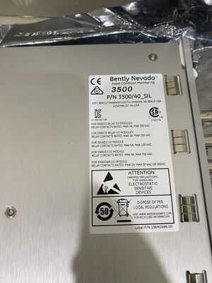 Bently Nevada 3500/40M-01-00 Proximitor Monitor with High Reliability Surge Protection and Real-Time Status Feedback