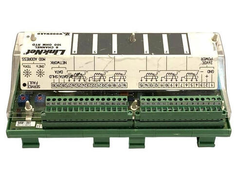 Woodward 9905-970 6-Channel LinkNet Channel Input Module with 0-10V and 0-20mA Signals and Plug-and-Play Design